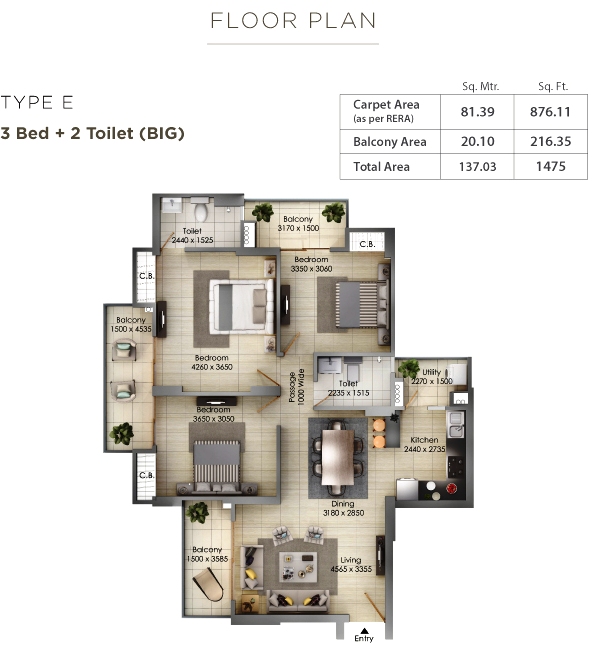 1475Sq Ft.