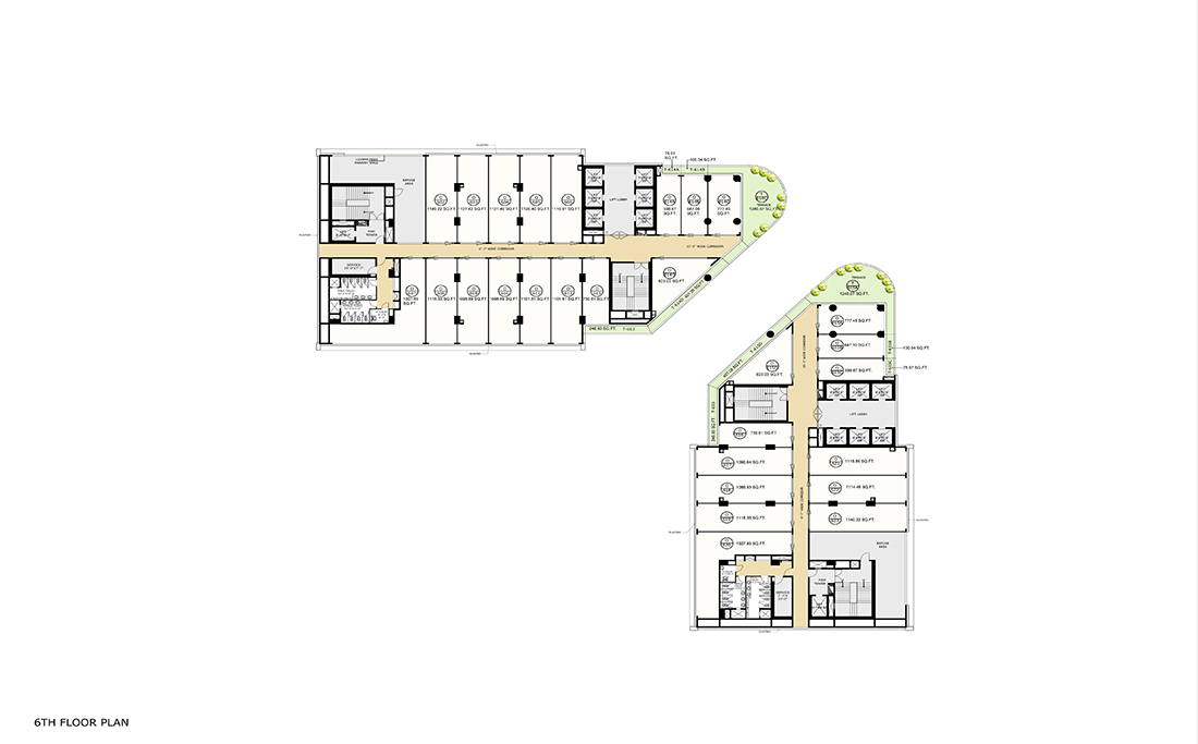 1160 Sq Ft.