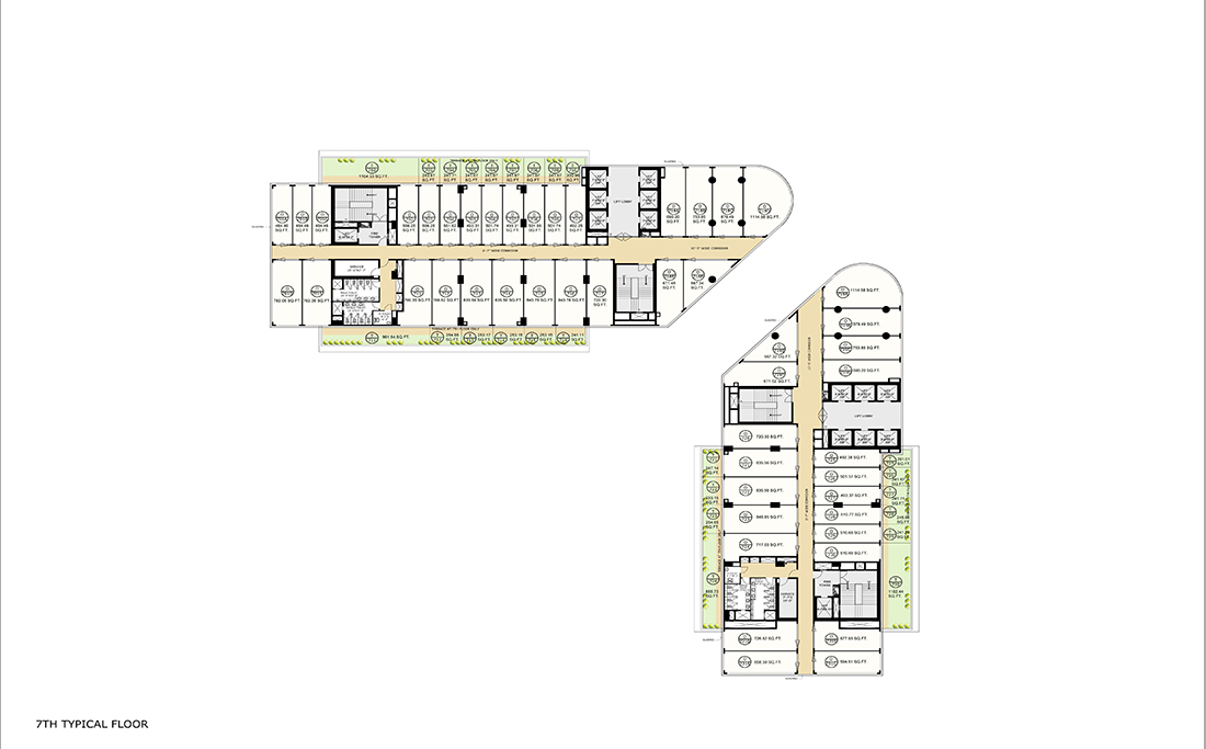 1160 Sq Ft.