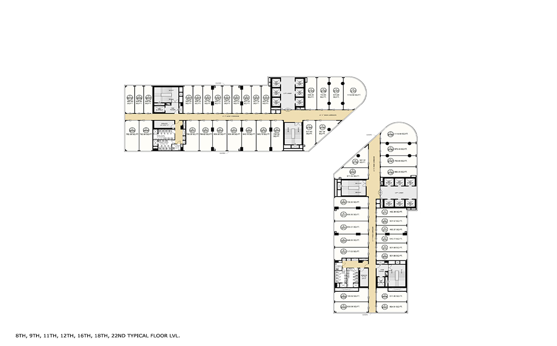 1160 Sq Ft.
