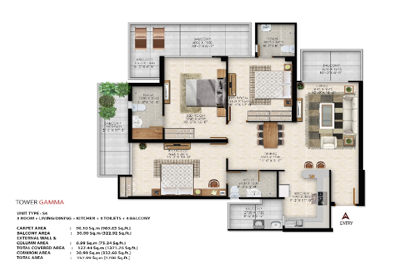 1300 Sq Ft.